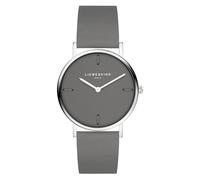 Liebeskind Reloj de Pulsera analógico de Cuarzo para Mujer con Correa, Gris, Minimalista