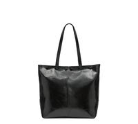 Liebeskind Tote L Rive Paper Touch Crinkle, Muerto Mujeres, Negro