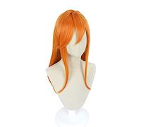 Liebesleben Shibuya Kanon Cosplay Peluca Amor Vida!Superstar!!Liella! Cosplay Naranja Peluca de pelo sintético resistente al calor