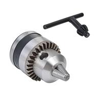 LiebeWH Adaptador de Portabrocas sin Llave de Acero Inoxidable Convertidor Portabrocas de Impacto de 3 Mordazas con Agarre Fuerte Tratamiento de Electroforesis Conexión Rápida Hex. de 1/4 de Pulgada