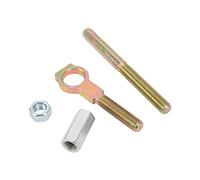 LiebeWH Ajuste Ajustable para el Kit de Varilla de Empuje del Cilindro Maestro Apto para 1964-1973 Juego Manual Reemplazo de Piezas de Automóvil Larga Vida útil para GM, Ojal de Metal 7.5 Pulgadas 7