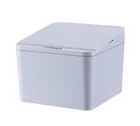 LiebeWH Bote de Basura Bote de Basura de Inducción Inteligente 6L ABS Sensor de Movimiento por Infrarrojos Tapa Automática Parte Extraíble Cierre Automático para Dormitorio, Baño, Cocina, Oficina,