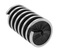 LiebeWH Cepillo de Limpieza para Cuerdas de Acero Inoxidable, Cepillo Espiral de Nailon 360 Grados para Cuerdas de Escalada y Tendederos de 10 Cm Manual