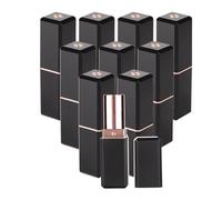 LiebeWH Contenedor de Lápiz Labial DIY, Tubos Vacíos Duraderos para Uso Personal y de Salón para Lápiz Labial DIY en Casa y Tubos de Repuesto para de Rotos, 10 Piezas, Adecuado para Novias Amigos