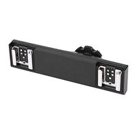 LiebeWH Divisor de Zapata Dual Ultraligero de Calidad para Videocámara con Cámara SLR, Soporte para I-TTL, Zapata Doble, para //, Material ABS y PC (#2)