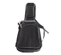 LiebeWH Estuche para bajo Acolchado con Bolsillos, Protección de Algodón Perlado de 10 Mm, Mochila Suave para Guitarra Eléctrica para Músicos, Tela Oxford de 47,2 X 14,6 Pulgadas, Almacenamiento