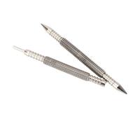LiebeWH Juego de Clavos de Doble Cabeza, Juego de Clavos de Acero con Cojinete Liviano y de Punzones con Pasador de Bisagra para Proyectos de Madera y Metal