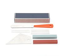 LiebeWH Kit de Herramientas de Reparación de Guitarra Profesional con Accesorios de Pulido de Viga Niveladora de Trastes de Acero Inoxidable para Guitarristas y Músicos