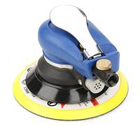 LiebeWH Lijadora Orbital Aleatoria de Aire AT-980, Herramienta Manual Neumática, Velocidad de 10000 Rpm, Ideal para Pulir Madera, Automóviles y Muebles (5 pulgadas (135 piezas))