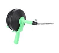 LiebeWH Limpiador de Drenaje de Mano, Serpiente de Plomería, Desatascador de Resorte de Acero Al Manganeso 65, Manual y con Taladro para Fregadero, Bañera, Inodoro, Eliminación de Obstrucciones en
