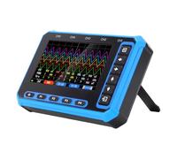 LiebeWH Osciloscopio de 5 Canales, 5 Sondas 10X, 1 MHz de Ancho de Banda 3 MHz de Tasa de Muestreo, Analizador de Formas de Onda Portátil USB Tipo C para PC Software Móvil APP