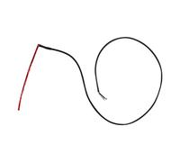 LiebeWH Pastilla de Guitarra Ultrafina de 1 Mm, Pastilla Acústica Pasiva con Ancho de Sillín de 2,3 Mm para Guitarras Folclóricas Clásicas, Diseño de Alambre de Metal Rojo para un Sonido Claro y