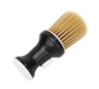 LiebeWH Plumero de Pelo Suave para el Cuello, Cepillo de Limpieza del Cabello, Herramienta de Salón Dispensadora de Polvo Suave para Profesionales de Peluquería y Uso Doméstico, Negro, 5,7x1,8 (BLACK)