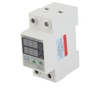 LiebeWH Protección contra Sobretensión SVP 916 Dispositivo de Protección de Corriente de Voltaje Monofásico 230VAC 40A 63A Protector de Panel de Riel DIN Ajustable para Electrodomésticos y Paneles