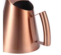 LiebeWH Regadera, Hervidor de Riego de Acero Inoxidable con Pico Largo, Bronce 400 Ml 900 Ml 1500 para Plantas de Interior y Exterior, Suculentas Bonsái, Escritorio de Oficina y Jardín (Medio)