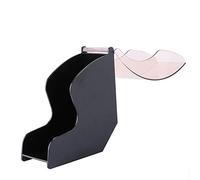 LiebeWH Soporte de Papel para Filtro de café, Dispensador de Papel de Filtro Acrílico Negro con Cubierta Antipolvo, Capacidad para 100 Papeles, Estante de Almacenamiento de Pie para el Hogar, Oficina,