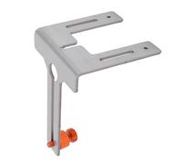 LiebeWH Soporte Universal de Montaje en Pared de Nivel de Acero Inoxidable, Soporte de Nivel, Estante de Montaje, Ajustable para en Pared con Interfaz Dual para Cocina,