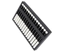 LiebeWH The Blind Abacus Herramienta Profesional de Aprendizaje de Matemáticas para Educación Temprana, Material ABS Duradero, 6.3 X 3.5 X 0.4 Pulgadas, Adecuado para Niños y Adultos