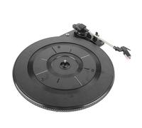LiebeWH Tocadiscos Accionado por Correa Tocadiscos para Gramófono con Retorno Automático del Brazo Caja de Tecnología Auditiva de Alto Rendimiento para una Experiencia Musical Silenciosa Negro