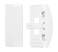 Liebherr Neckermann 7042614 - Tirador para puerta (placa de cubierta, para frigorífico, congelador y fuente de Neckerman), color blanco