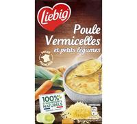Liebig Fideos de caldo de pollo francés y verduras pequeñas, 1 l
