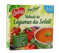 LIEBIG Liebig Pur'Soup Veloté de verduras del sol, 2 x 30 cl - 2 x 30 cl - Lote de 4 unidades