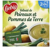 LIEBIG PURSOUP' Sopa de patatas y puerros, 2 piedras de 30 cl