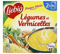 Liebig Sopa de verduras y fideos - 2 piedras de 30 cl