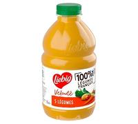 Liebig - Terciopelo 5 verduras zanahorias, puerros y cebollas 75 cl - 4 unidades - venta por juego