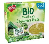 Liebig - Verduras orgánicas molidas de verduras (2 x 30 cl, 600 g, 4 unidades)