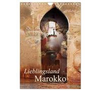 Lieblingsland Marokko (Wandkalender 2026 DIN A4 hoch), CALVENDO Monatskalender: Marokko, Zauber zwischen Meer und Wüste