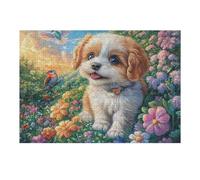 Liebre del Desierto Rompecabezas 300 Piezas Cartón para Parejas Desierto Cactus al Atardecer Actividad Hacer En Grupo Ejercicio Mental para Reyes Magos Detalle Cumpleaños 300 PCS