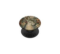 Liebre Victoriana William Morris Arte Floral PopSockets PopGrip Adhesivo