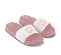 LIEBTASTISCH Chanclas de baño con texto en alemán "Nur aufgießen langt langt nicht du musst schon müdeln - Funny Saunalatschen für Männer & Frauen - Geschenk für Saunameister & Aufgussfans, Rosa., 46