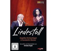 Liedestoll - Angelika Kirchschlager und Konstantin Wecker, 1 DVD [Alemania]
