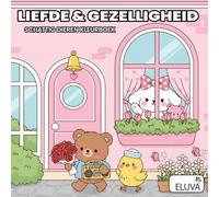 Liefde & Gezelligheid: Schattig Dieren Kleurboek: Schattige Dierenkoppels in Eenvoudige Ontwerpen - Hartverwarmende en Dikke Lijnen voor Stressvrij Kleuren.