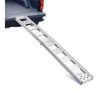 LIEKUMM 1 rampa plegable de 180 cm, capacidad de carga de 200 kg, rampa de carga para remolques, aluminio ligero para motocicleta, bicicleta eléctrica, bicicleta de cross, bicicleta