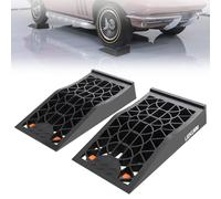 LIEKUMM Juego de 2 rampas, rampas de carga de hasta 6 t de carga, rampa para coche para subir y bajar el coche, mantenimiento del vehículo, cambio de aceite y lavado de coches