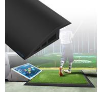LIEKUMM Rampa de goma para puerta de 100 cm, altura de 3 a 3,5 cm, capacidad de carga de 1000 kg, rampa para césped, umbral de puerta, alfombra, rampa para carritos de golf, motocicleta, silla de
