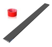 LIEKUMM Rampa PVC umbrales, Altura 1 cm, Cortable Rampa Silla de Ruedas