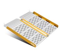 LIEKUMM Rampas para Silla de Ruedas Plegable 61 cm, Capacidad de Carga 300 kg, Rampa Silla de Ruedas de Aluminio para Escaleras y Escalones, Rampa para Silla de Ruedas de Uso Doméstico