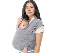 Liemuao Bufandas de Portage Elásticas Todo-en-Uno, Ergonómica, Diadema Piel con Piel de Tejidos Suave Algodón, Portabebebebio, Transpirable Portage Manos libres, Unisex y ajustable, Regalo de