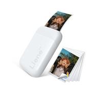 Liene 2x3Impresora Mini Foto Pequeña Impresora Fotos para iPhone con Bluetooth 5.0, Compatible para iOS & Android, 5 Hojas Zink Adhesivas