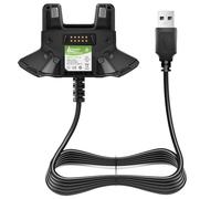 LIENIAO Cargador de escáner de código de Barras para Zebra TC77, TC70, TC75, TC55, TC700K, TC75EK, TC77HL, TC720L, TC70x, TC75x, Cable de Carga USB