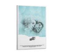Lienzo con texto en inglés "Eternal Sunshine of the Spotless Mind", romance de ciencia ficción, arte minimalista para pared (17) pósteres, pintura en lienzo, impresiones en lienzo, obras de arte de 12
