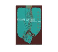 Lienzo con texto en inglés "Eternal Sunshine of the Spotless Mind", romance de ciencia ficción, arte minimalista para pared (10) pósteres, pintura en lienzo, impresiones en lienzo, obras de arte de 12