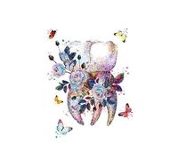 Lienzo de implante dental, póster arte Dental, impresión anatomía medicina, regalo dentista, pósteres artísticos pared, imagen, decoración clínica y oficina(B,13X18cm No Frame)