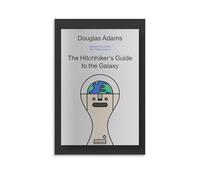 Lienzo de La guía del autoestopista galáctico - Comedia de ciencia ficción caprichosa, divertida decoración artística de pared (4) impresión artística para pared, póster de pintura, lienzo, obras de