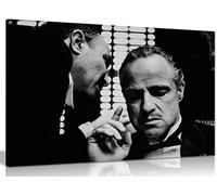 Lienzo de pared impreso con tema de Don Corleone, El Padrino de Marlon Brando, arte de pared, A0 91x61cm (36x24in)