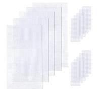 Lienzo de plástico 5 sábanas de lona de plástico transparente de lienzo